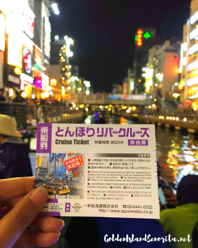tombori river cruise dotonbori osaka japan 002 Tombori River in Osaka, Japan: A Comprehensive Travel Guide Japan Travel Guide, Japan Travel Tips, Osaka Adventure, Osaka Travel Guide, Tombori River Cruise, Travel Osaka