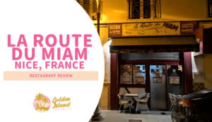 La Route Du Miam in Nice, France