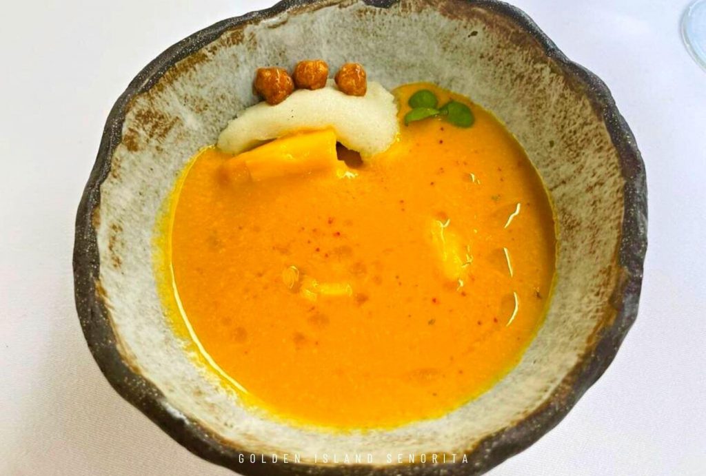 Mango con Helado de Apio