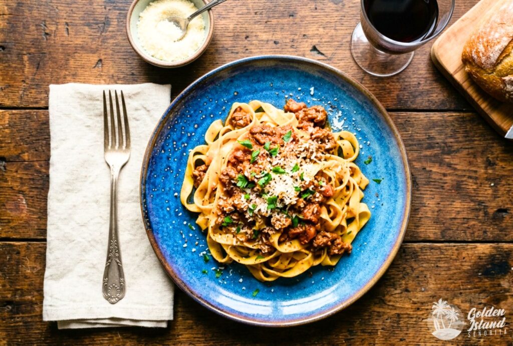 best italian foods tagliatelle with ragu 7 Best Italian Foods I Tried in Italy That Totally Ruined Me for Regular Pasta (or Pizza)! Italian Food, Italy, Italy Foodventure, Italy Travel Guide