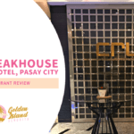 CRU Steakhouse at Manila Marriott Hotel in Pasay City: A Comprehensive Review