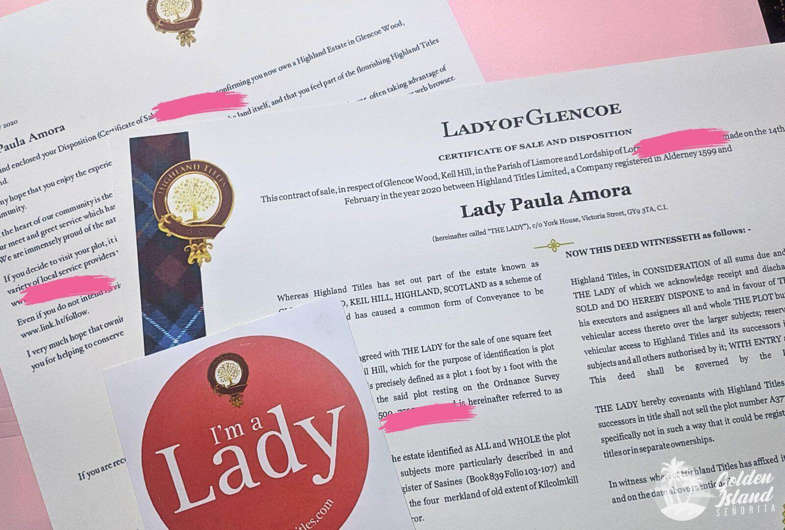 Highland Titles: Here's How to Become a Lord (or a Lady) without Leaving the Philippines