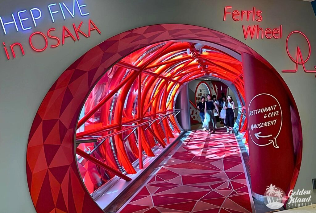 hep five osaka ferris wheel osaka japn 004a Osaka in Panorama: The Ultimate Guide to HEP Five Ferris Wheel Adventure Hep Ferris Wheel, HEP Five, Hep Five Ferris Wheel, Japan, Japan Travel Guide, Japan Travel Tips, Osaka Travel Guide, Travel Osaka