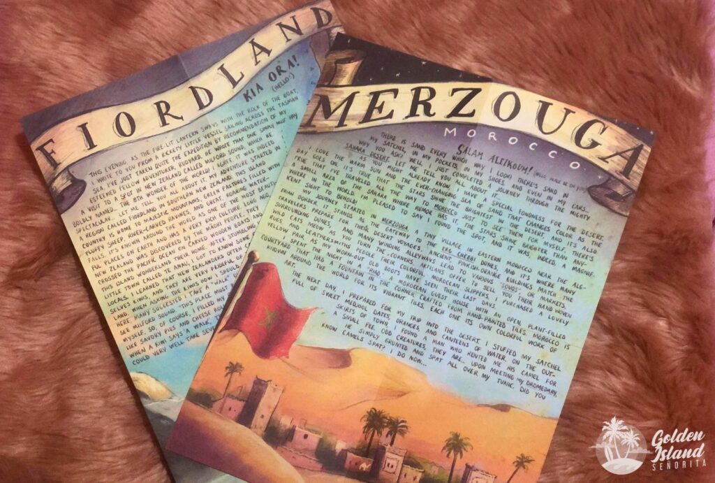letters from afar 001 Letters From Afar: Travel the World Through Handcrafted Letters Anniversary Gift, Creative Writing, Gift for Traveler, Gift for Travelers, Letters From Afar, LFA, Snail Mail, Traveler, Traveling Letters, Travelling Letters
