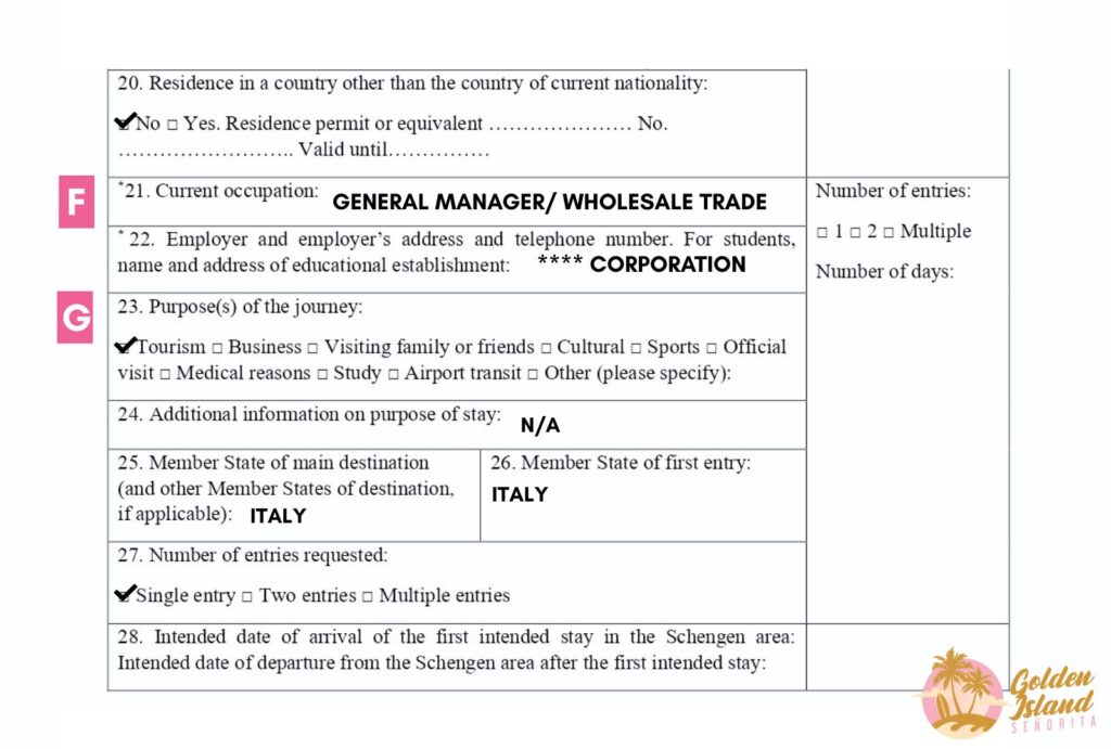 SCHENGEN VISA APPLICATION FORM (For Tourists): A Step-by-Step Guide on How To Fill Out the Form + Savvy Tips + Expenses 7 schengen visa application form 004 SCHENGEN VISA APPLICATION FORM (For Tourists): A Step-by-Step Guide on How To Fill Out the Form + Savvy Tips + Expenses Schengen, Schengen Visa, Visa Guide