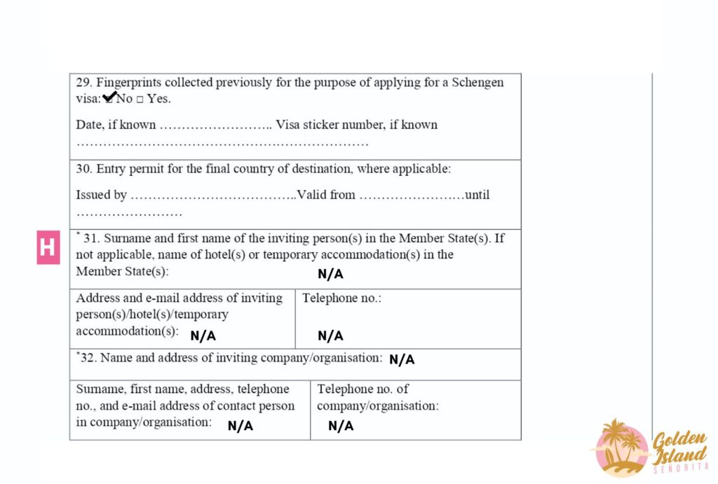 schengen visa application form 005 SCHENGEN VISA APPLICATION FORM (For Tourists): A Step-by-Step Guide on How To Fill Out the Form + Savvy Tips + Expenses Schengen, Schengen Visa, Visa Guide