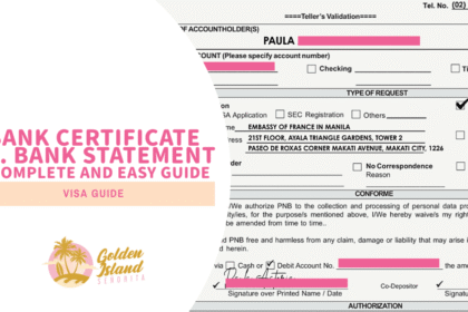 Bank Certificate vs. Bank Statement for Visa Applications: A Complete and Easy Guide