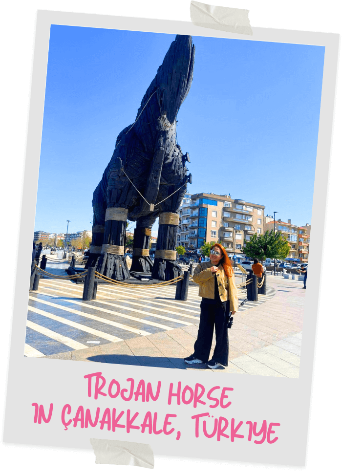 Trojan Horse in Canakkale, Turkey - Golden Island Señorita