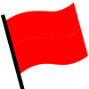red flag icon