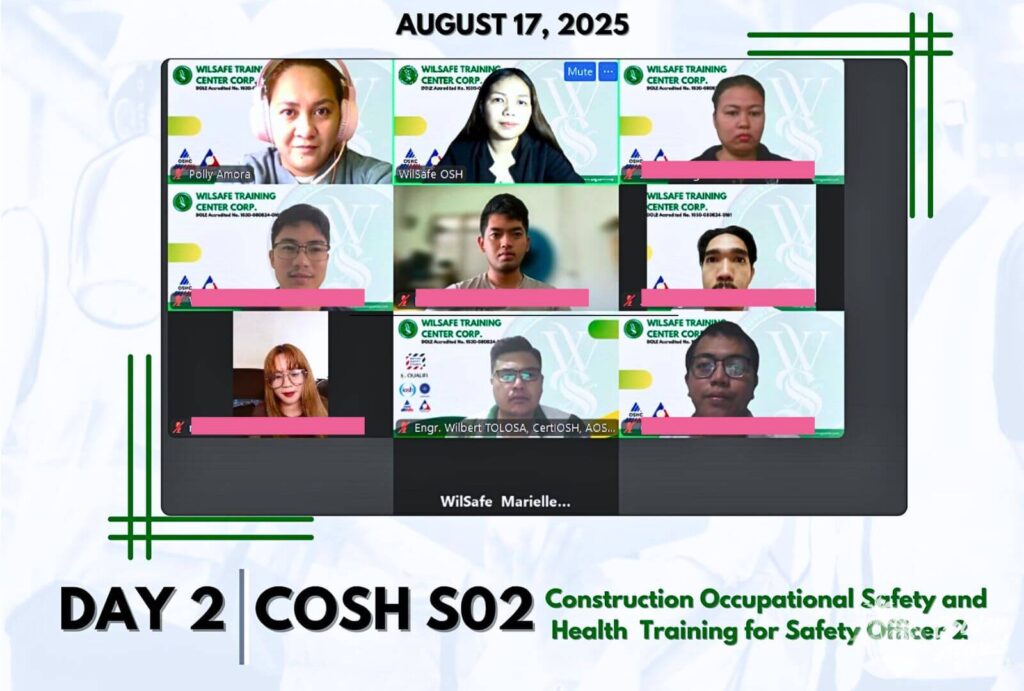 Wilsafe Training Center: Be A Confident Safety Officer in 2 Weeks
