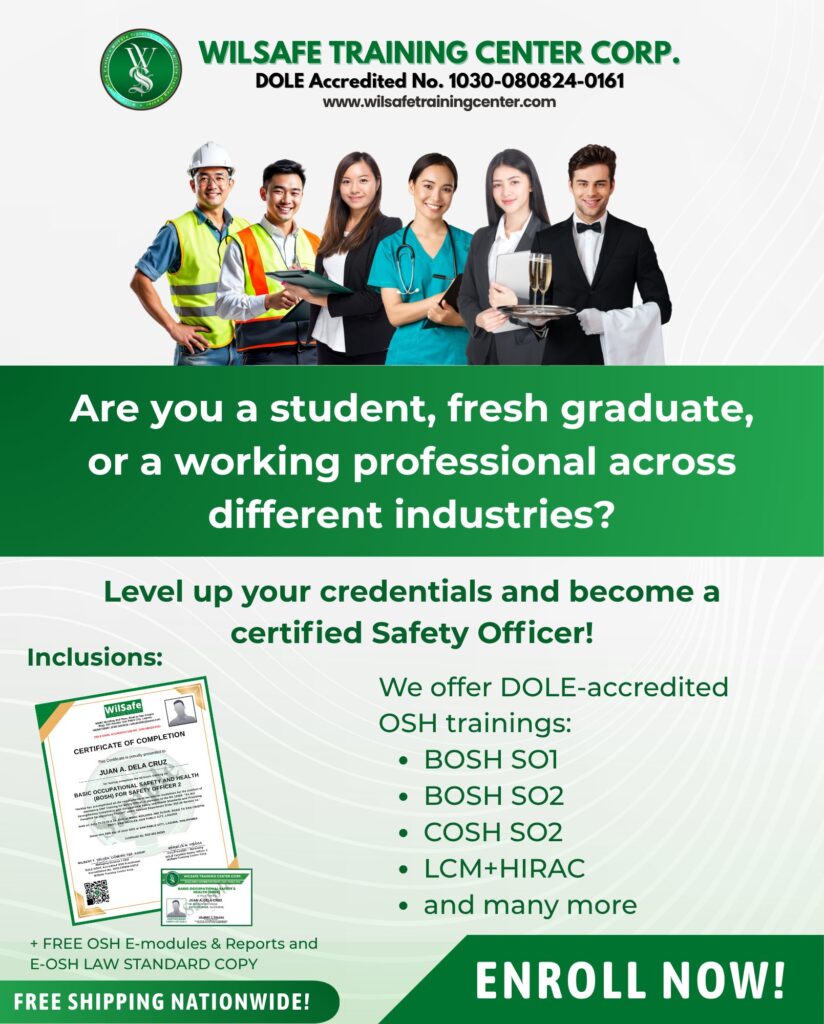 wilsafe training center 005a Wilsafe Training Center: Be A Confident Safety Officer in 2 Weeks Destinations